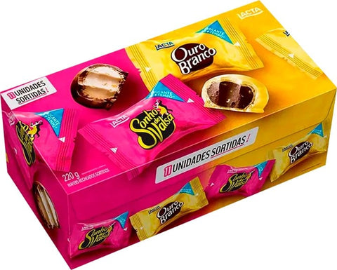 BOMBOM LACTA 220G SONHO V OURO B