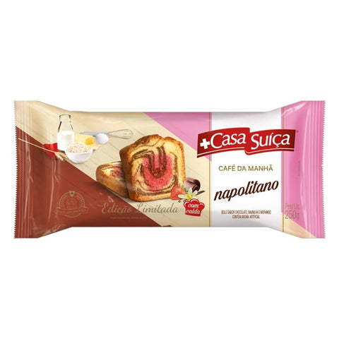 BOLO CASA SUICA NAPOLITANO 250g