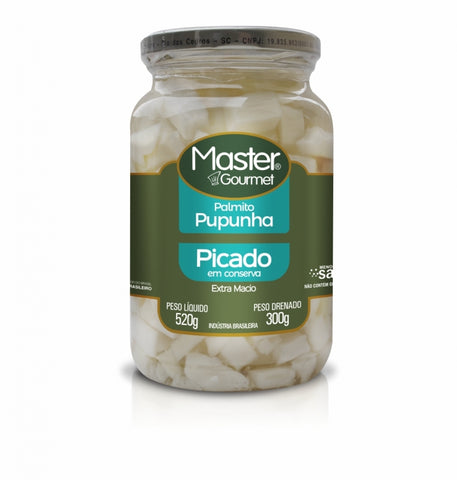 PALMITO MASTER GOURMET PICADO PUPUNHA VD 300g