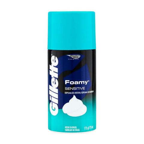 ESPUMA BARB GILLETTE 175G FOAMY PELE SENS
