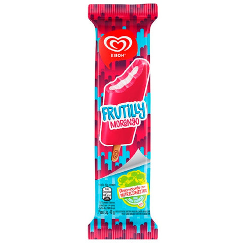 PICOLE KIBON MAX FRUTILLY MORANGO B