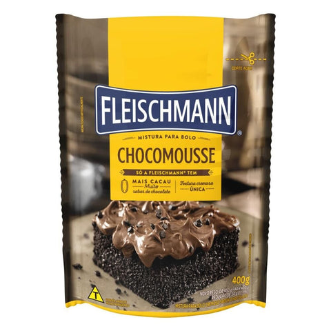 MISTURA DE BOLO BOLO FLEISCHMANN CHOCOMOUSSE 400g