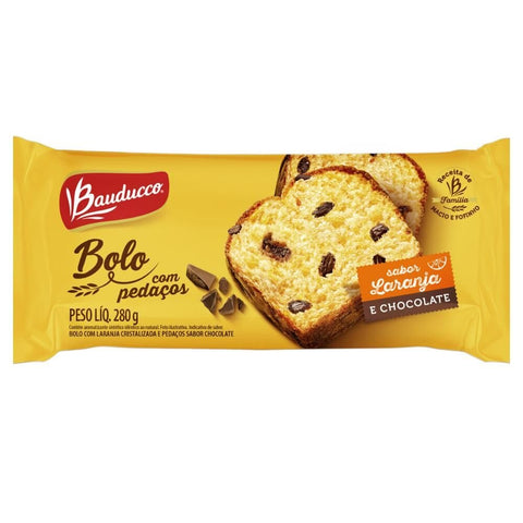 BOLO BAUDUCCO LARANJA CHOCOLATE 280g