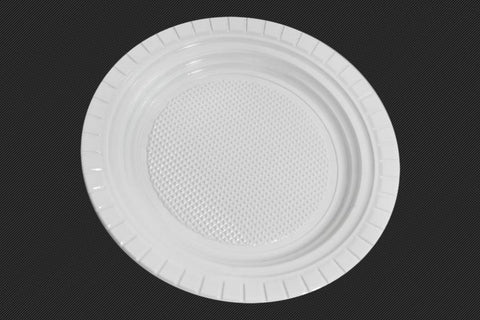 PRATO DESCARTAVEL COPOZAN BRANCO 20,5cm C/10
