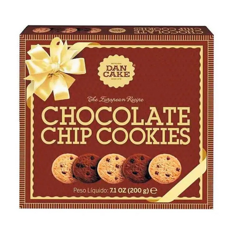 BISCOITO DAN CAKE CHIP COOKIES 200G