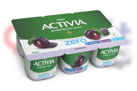 IOGURTE DANONE ACTIVIA AMEIXA 510g