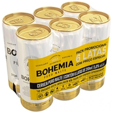 CERVEJA BOHEMIA 310ml PACK 6UN
