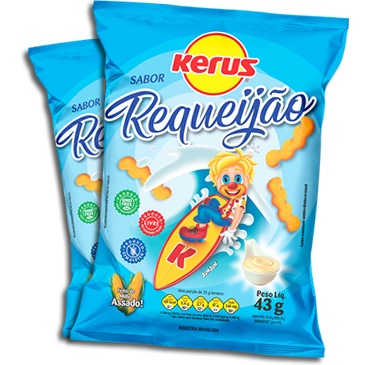 BISCOITO KERUS SALGADINHO REGUEIJAO 43G