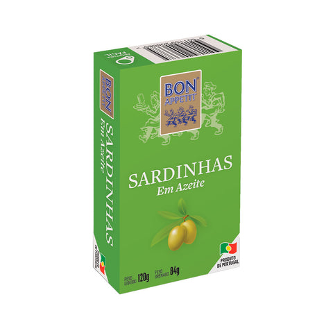 SARDINHA BON APPETIT AZEITE 120g