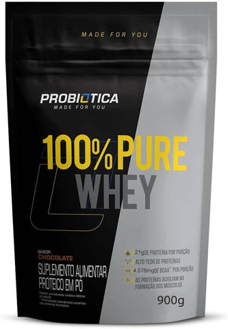 SUPLEMENTO 100% PURE WHEY REF 900G CHOCOLATE