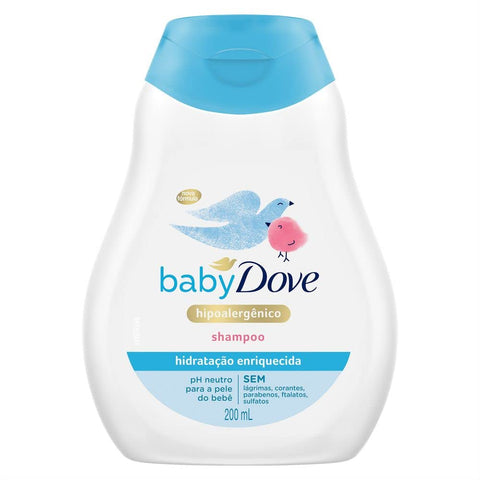 SHAMPOO DOVE BABY 200ml HIDRATACAO ENRIQUECIDA