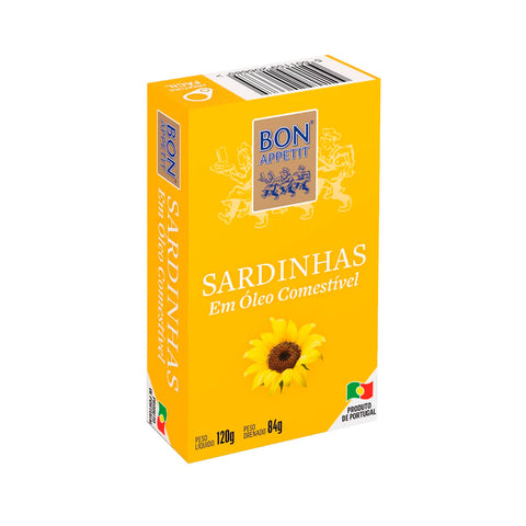 SARDINHA BON APPETIT OLEO 120g