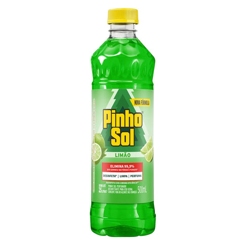 DESINFETANTE PINHO S 500ML LIMAO