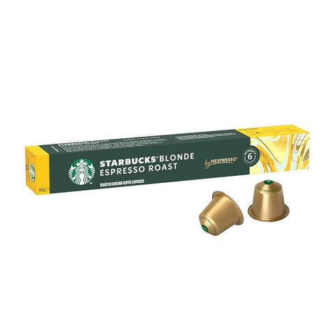 CAPSULA STARBUCKS NESPRESSO BLONDE C/10