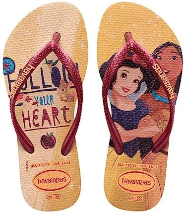 HAVAIANAS KIDS SLIM PRINCESS AMA/DOUR 35/36