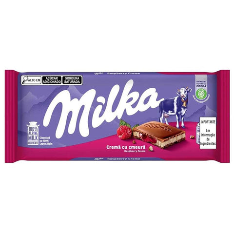 CHOCOLATE MILKA 100G RASPBERRY