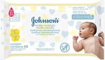 LENCO UMEDECIDO  JOHNSONS BABY RECEM NASCIDO C/48