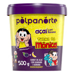 ACAI POLPA NORTE TUR DA MONICA 500G BANANA