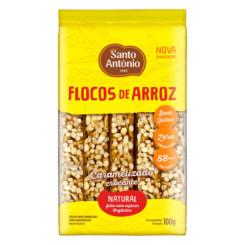 FLOCOS DE ARROZ STO ANTONIO CARAMELIZADO 100g