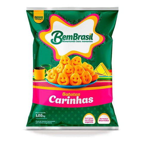 BATATA PRE FRITA BEM BRASIL 1,05KG CARINHAS