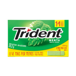 CHICLETE TRIDENT MENTA  C/14  25,2g