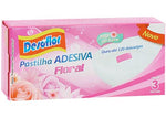 PASTILHA ADESIVA DCASA FLORAL C/3
