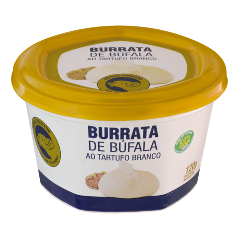 QUEIJO BURRATA BUFALO DOURADO AO TARTUFO BCO 120g