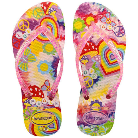 HAVAIANAS KIDS SLIM FASHION ROSA BALLET 29/30