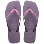 HAVAIANAS SLIM SQUARE GLITTER MALVA 41/42
