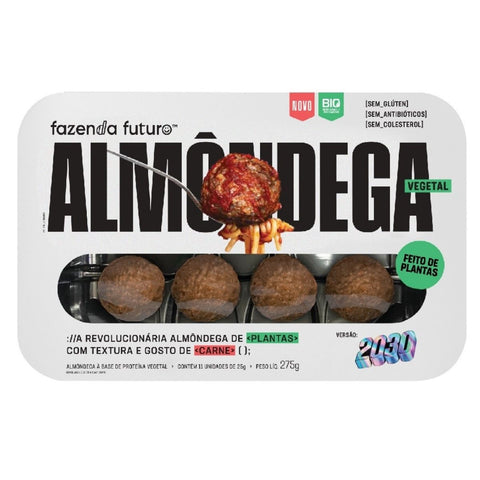 ALMONDEGA FAZENDA FUTURO VEGETAL CARNE 275g