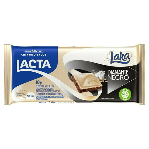 CHOCOLATE LACTA 80g LAKA DIAM NEGRO