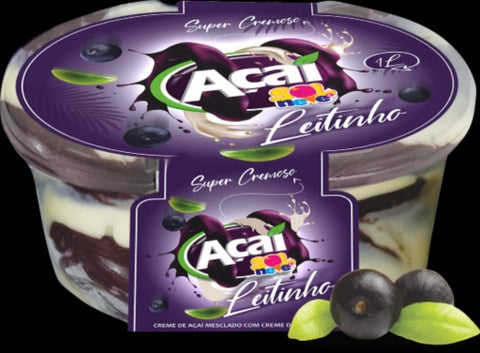ACAI SOL E NEVE LEITINHO CREMOSO 1L