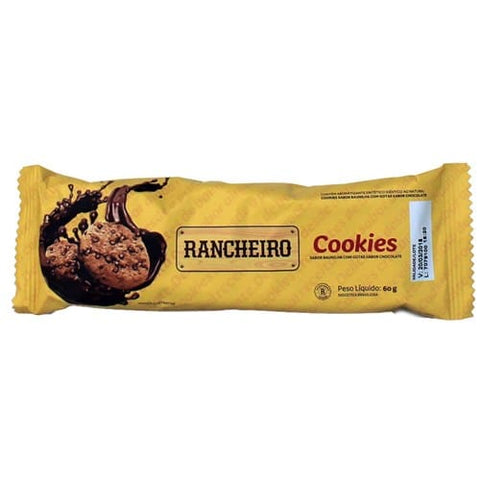 BISCOITO RANCHEIRO COOKIES 60G GOTAS CHOCOLATE