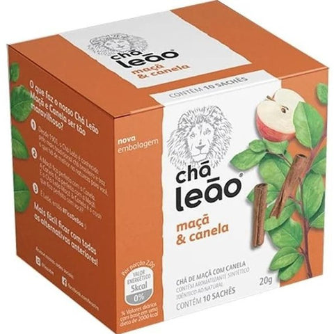 CHA LEAO MACA CANELA C/10 20g