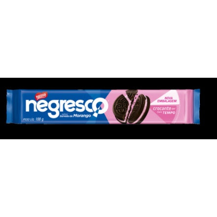BISCOITO NESTLE NEGRESCO RECH SORVETE DE MORANGO 100g