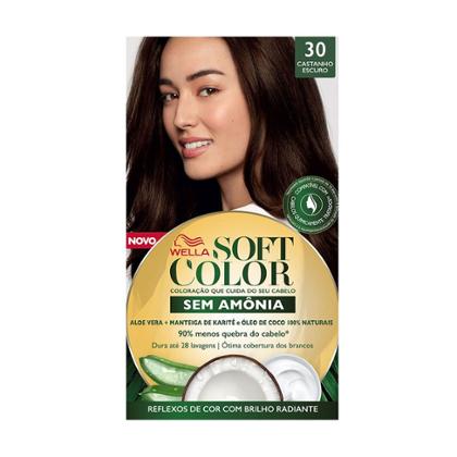 TINTA SOFT COLOR 30 CASTANHO ESCURO