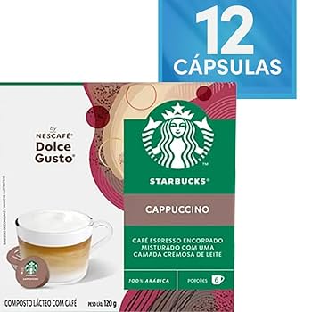 CAPSULA STARBUCKS DOLCE GUSTO CAPPUCCINO C/6 120g