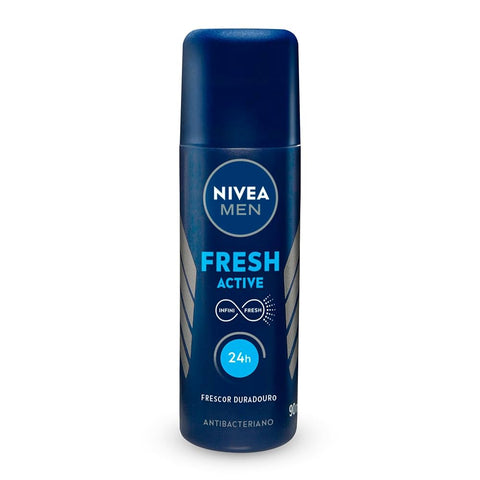 DESODORANTE NIVEA SPRAY FOR MEN FRESH ACTIVE 90ML