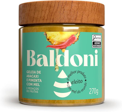 GELEIA BALDONI C/MEL 270G ABACAXI C/PIMEN