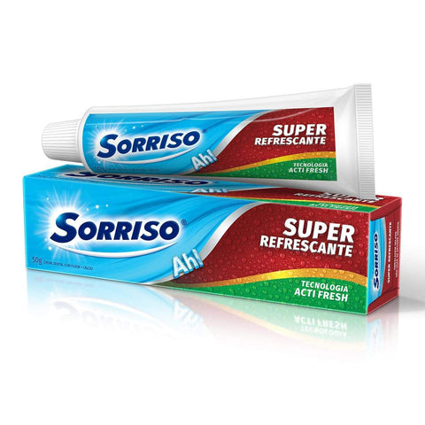 CREME DENTAL SORRISO SUPER REFRESCANTE 50G
