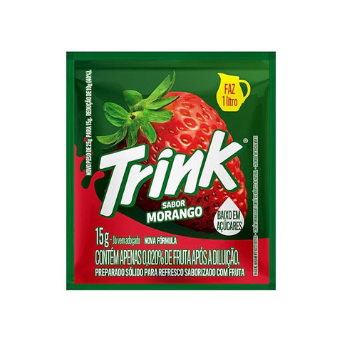 REFRESCO TRINK MORANGO 15g