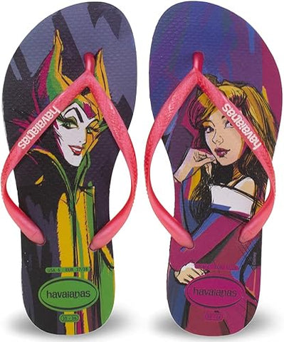 HAVAIANAS SLIM VILLAINS BERINJELA 35/36