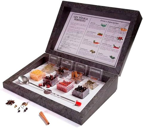 KIT BOMBAY GIN TONICA PERFEITO 8 ESPECIARIAS