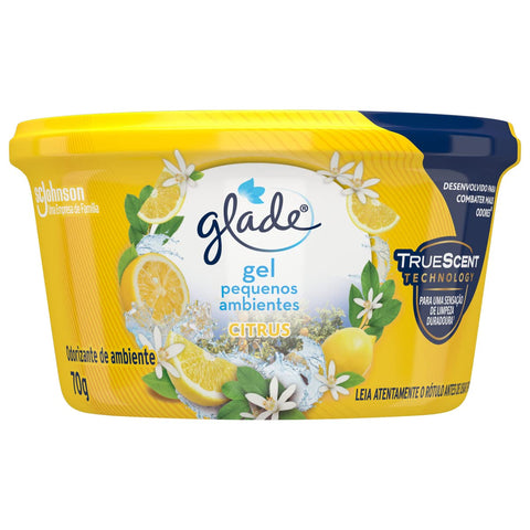 ODORIZADOR GLADE GEL 70g CITRUS HOME