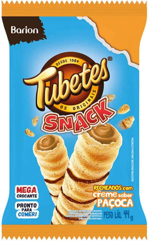 BISCOITO BARION TUBETES WAFER 44G PACOCA