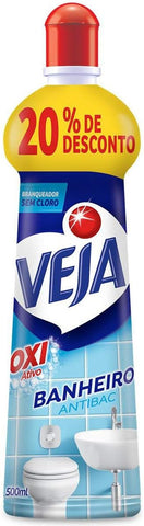 LIMPADOR VEJA BANHEIRO ANT OXI SQ LAVAND 20%DESC 500ml