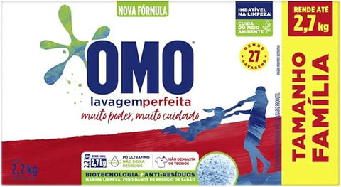 LAVA ROUPAS PO OMO LAV PERFEITA 2,2k