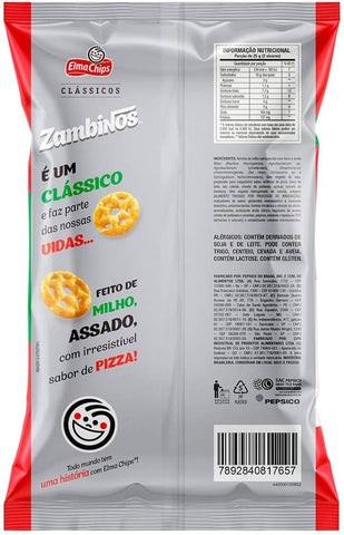 BISCOITO ELMA CHIPS ZAMBITOS 60g