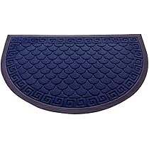 TAPETE MUNDIART MEIA LUA 75X45CM AZUL