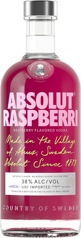 VODKA ABSOLUT RASPBERRY 750ml